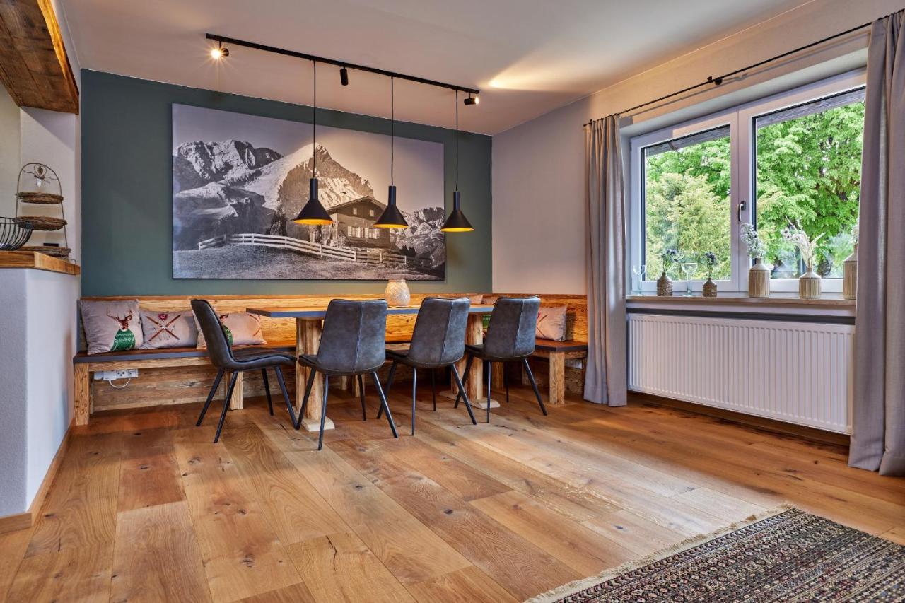 Ferienwohnung Reintal Mit Sauna Fuer 2-6 Personen 110 Qm Garmisch-Partenkirchen Exterior photo